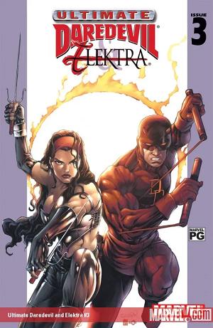Ultimate Daredevil And Elektra #3 cover