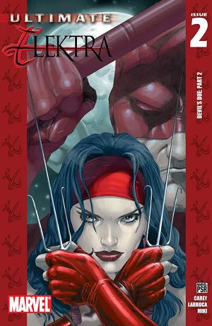 Ultimate Elektra #2 cover
