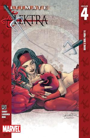 Ultimate Elektra #4 cover