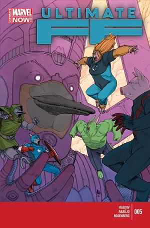 Ultimate Ff #5 cover