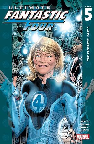Ultimate Fantastic Four #5 cover