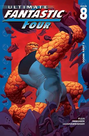 Ultimate Fantastic Four #8 cover