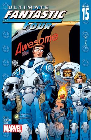 Ultimate Fantastic Four #15 cover