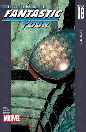 Ultimate Fantastic Four #18 cover