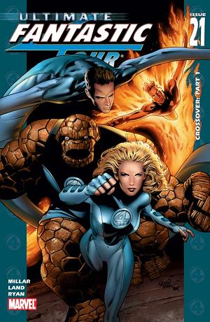 Ultimate Fantastic Four #21 cover