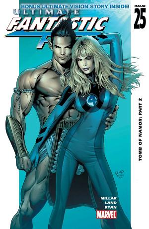 Ultimate Fantastic Four #25 cover