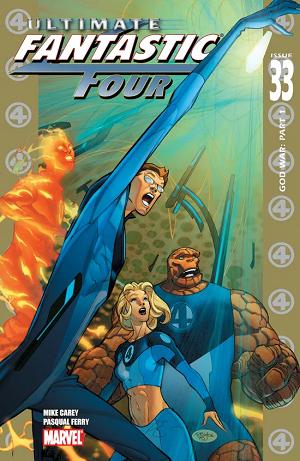 Ultimate Fantastic Four #33 cover