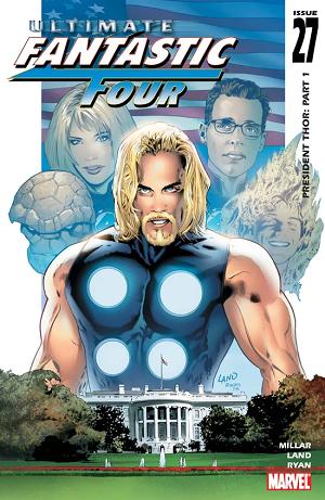 Ultimate Fantastic Four #27 cover