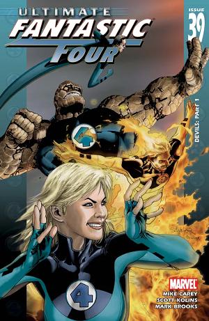 Ultimate Fantastic Four #39 cover