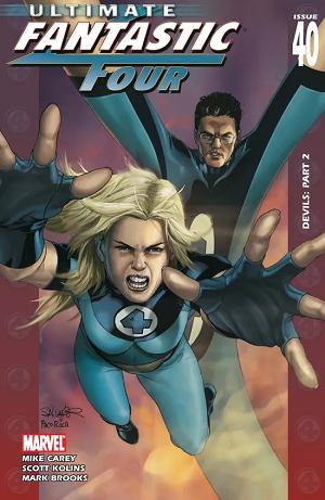 Ultimate Fantastic Four #40 cover