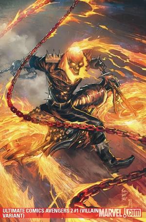 Ultimate Avengers 2 #1 VILLAIN VARIANT cover