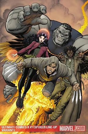 Ultimate Comics X #1 (3RD PRINTING cover