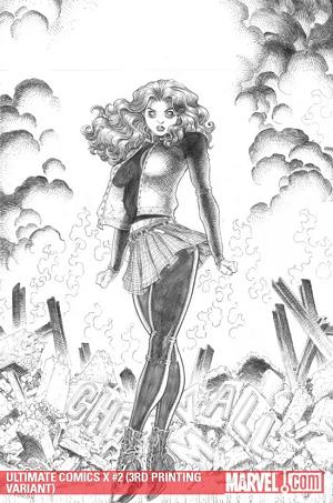 Ultimate Comics X #2 (3RD PRINTING cover