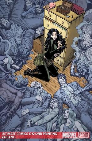 Ultimate Comics X #2 (2ND PRINTING cover