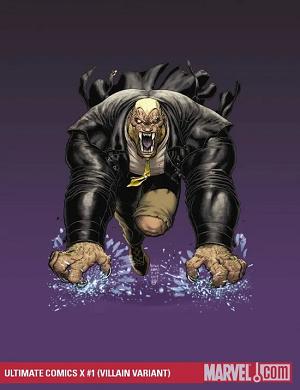 Ultimate Comics X #1 (VILLAIN cover