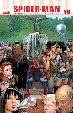 Ultimate Spider-Man #15 cover