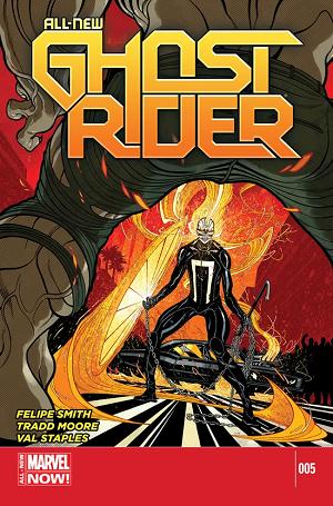 All-New Ghost Rider #5 cover