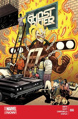 All-New Ghost Rider #6 cover