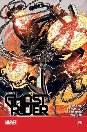 All-New Ghost Rider #8 cover
