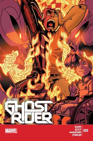 All-New Ghost Rider #9 cover