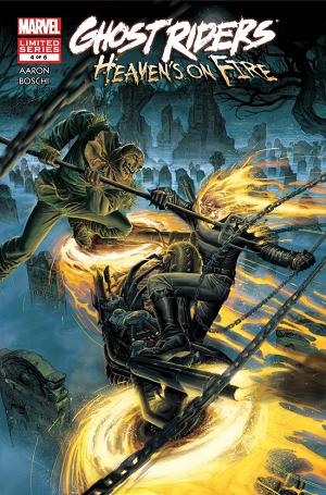 Ghost Riders: Heaven's On Fire #4 cover