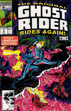 The Original Ghost Rider Rides Again #5 cover