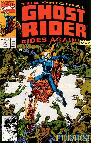 The Original Ghost Rider Rides Again #2 cover