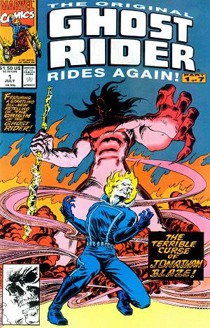 The Original Ghost Rider Rides Again #1 cover