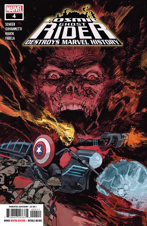 Cosmic Ghost Rider Destroys Marvel History #4 cover