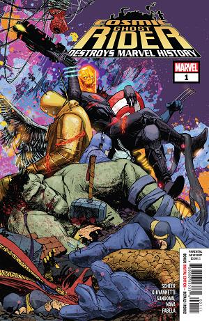 Cosmic Ghost Rider Destroys Marvel History #1 cover