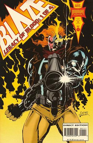 Blaze: Legacy of Blood #1 cover
