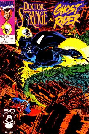 Doctor Strange & Ghost Rider Special #1 cover