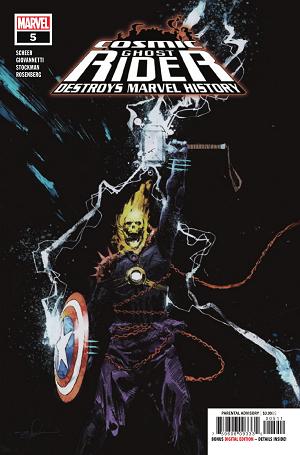 Cosmic Ghost Rider Destroys Marvel History #5 cover