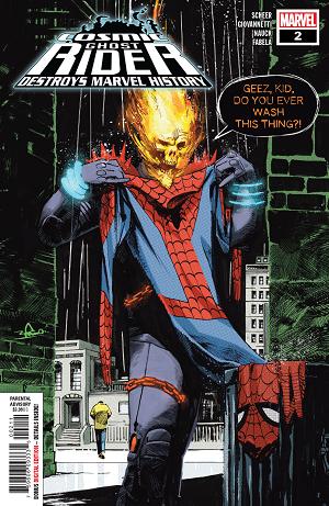 Cosmic Ghost Rider Destroys Marvel History #2 cover