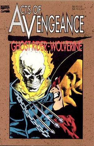 Wolverine and Ghost Rider in Acts of Vengeance