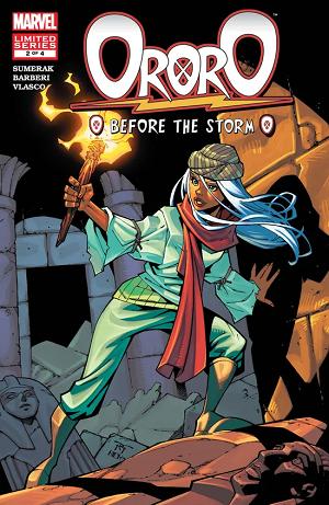 Ororo: Before The Storm #2 cover