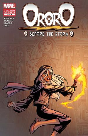Ororo: Before The Storm #3 cover