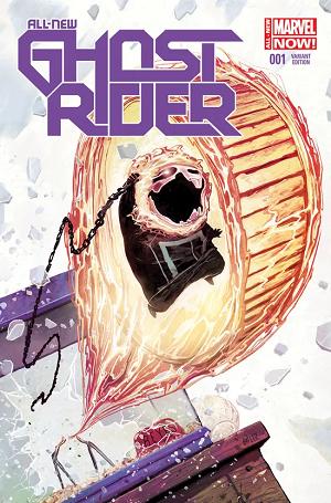 All-New Ghost Rider #1 Del Mundo Animal Variant cover