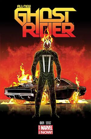 All-New Ghost Rider #1 Smith Vehicle Variant cover