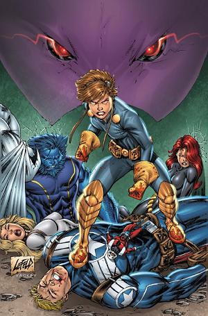 Onslaught Unleashed #1 Liefeld Young Allies Variant Variant cover