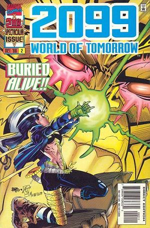2099: World of Tomorrow #2 cover