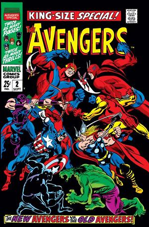 Avengers Annual #2 cover