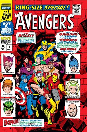 Avengers Annual #1 cover