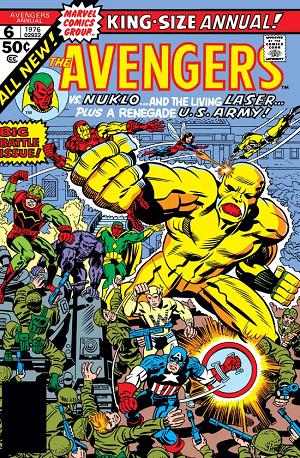 Avengers Annual #6 cover