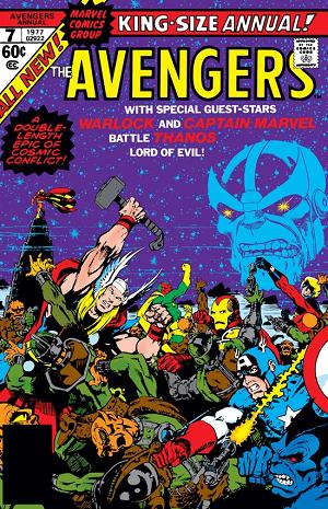 Avengers Annual #7 cover