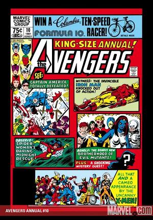 Avengers Annual #10 cover