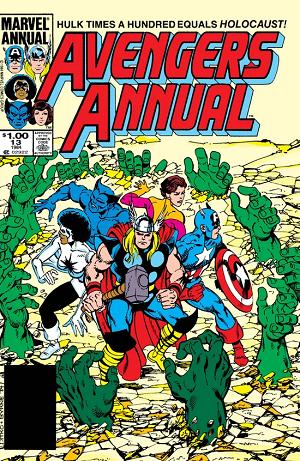 Avengers Annual #13 cover