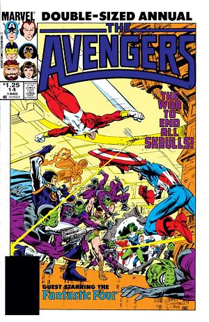 Avengers Annual #14 cover