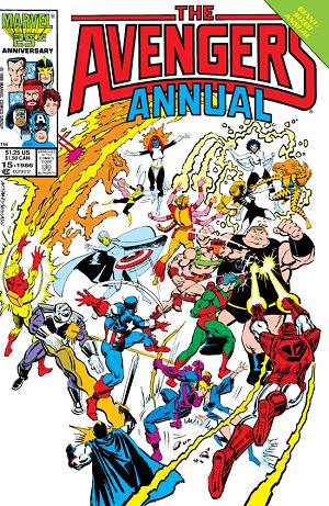 Avengers Annual #15 cover