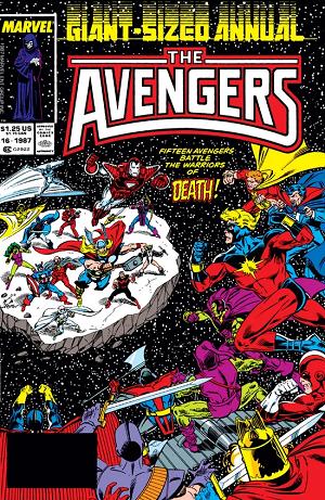 Avengers Annual #16 cover